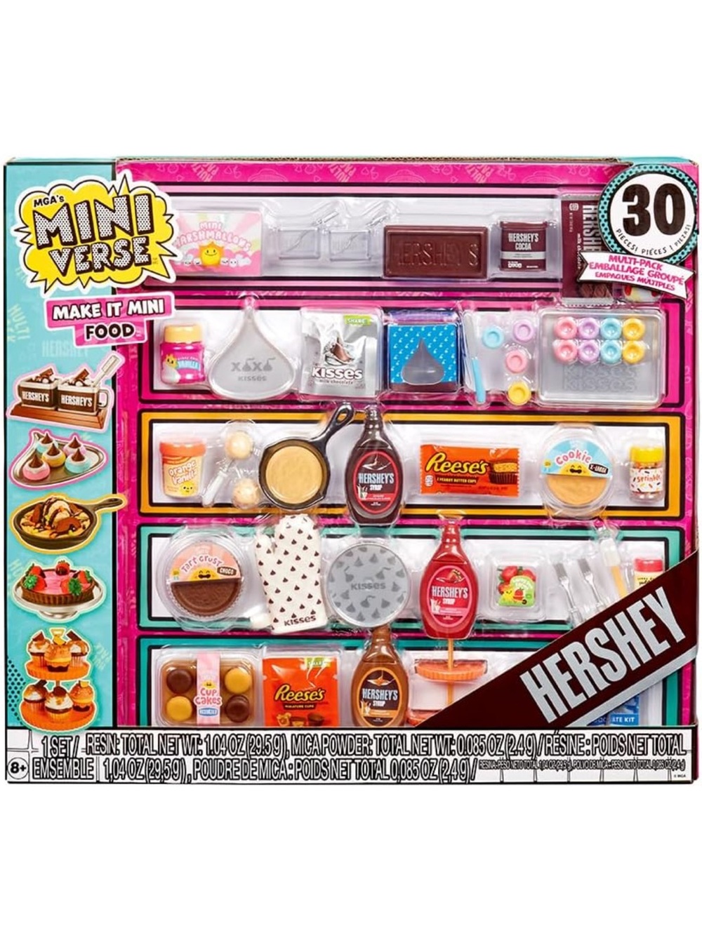 MGA's Miniverse Make It Mini Food Hershey Multipack Mini Collectibles